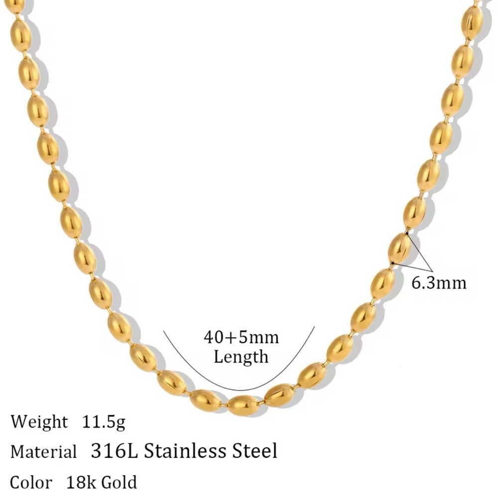 Bead necklace